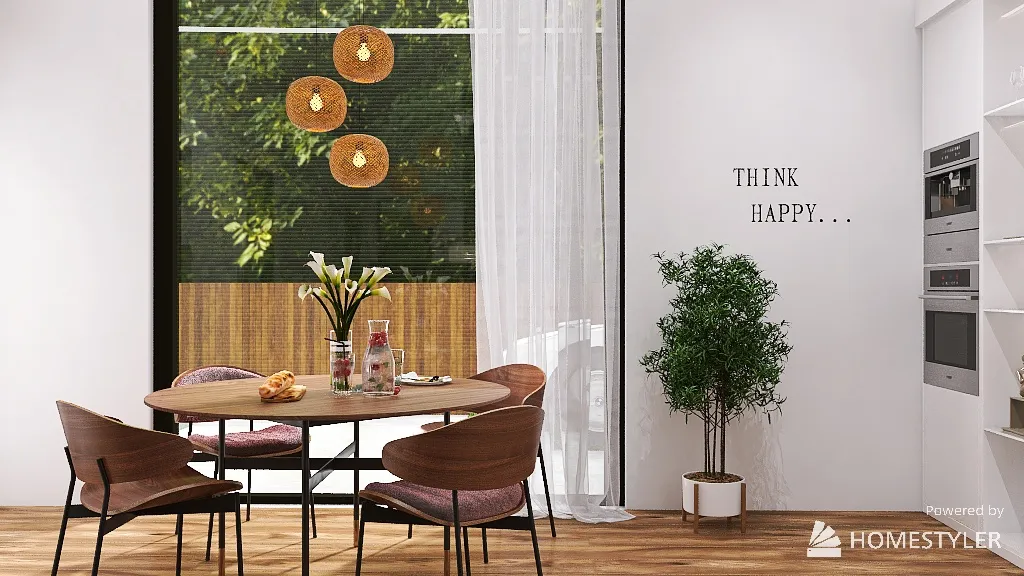 LivingDiningRoom 3d design renderings