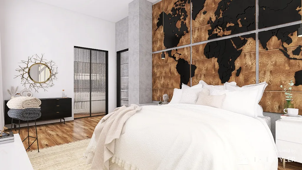 Bedroom 3d design renderings