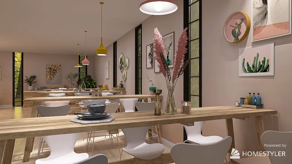 DiningRoom 3d design renderings