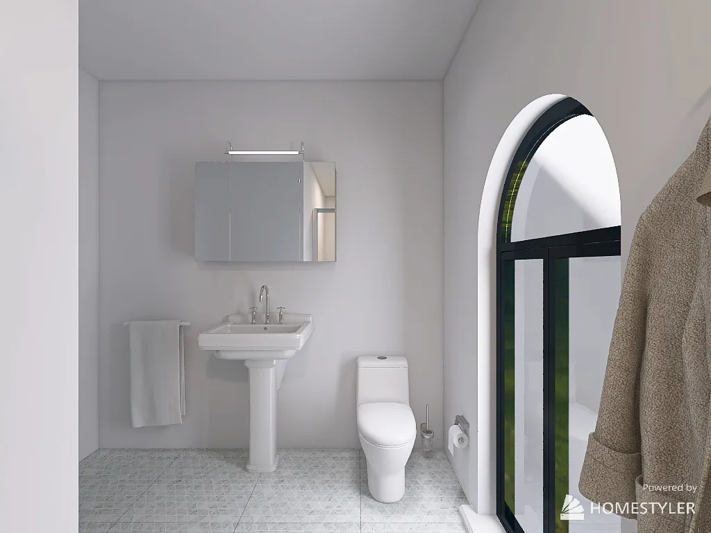 Bathroom 3d design renderings