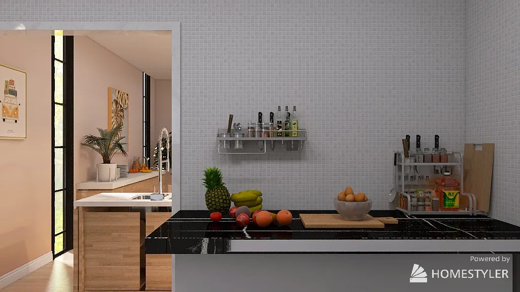 Kitchen 3d design renderings