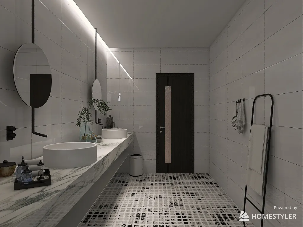 Bathroom 3d design renderings