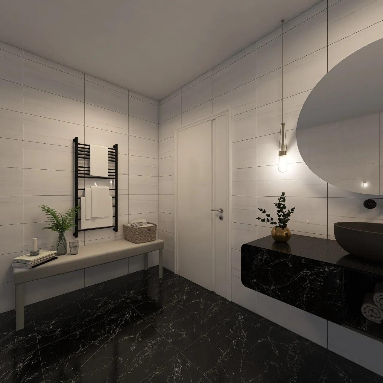 Bathroom 3d design renderings