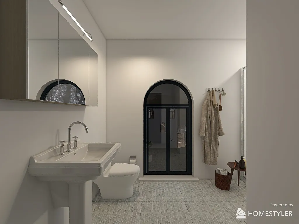 Bathroom 3d design renderings