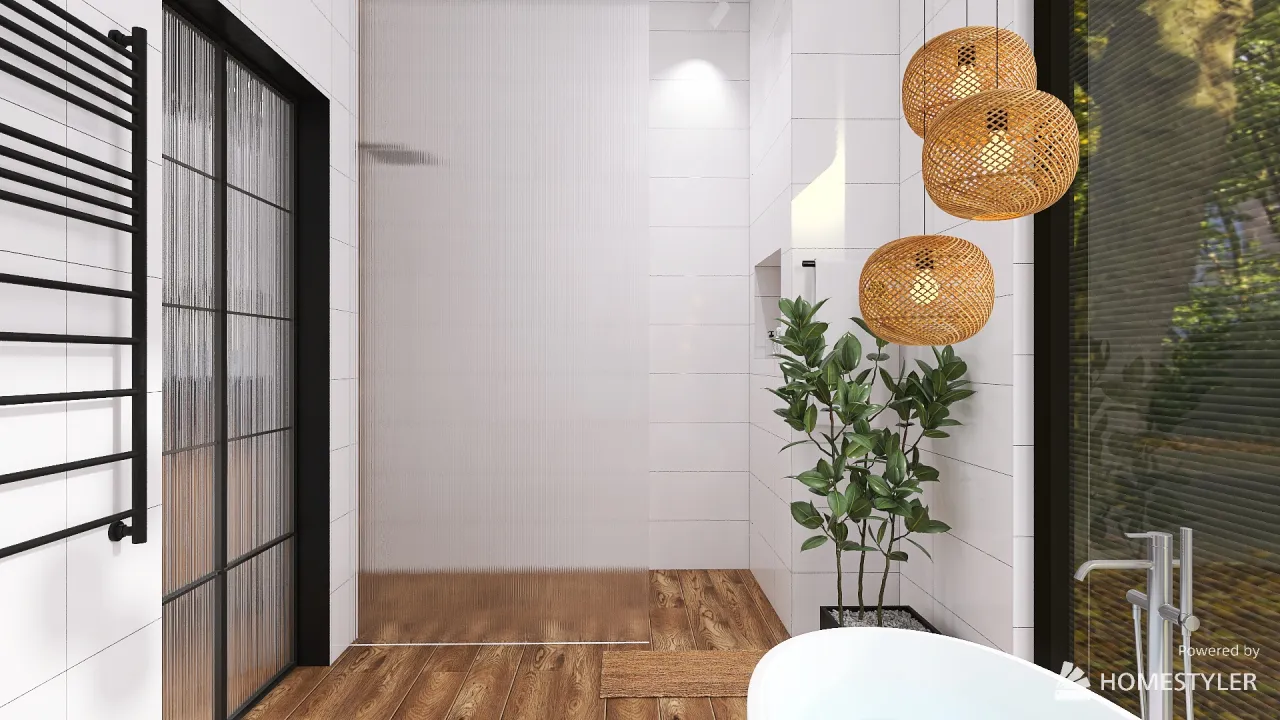 Bathroom 3d design renderings