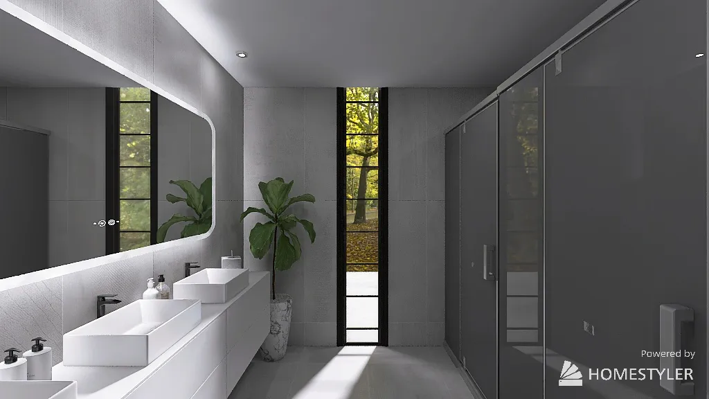 Bathroom 3d design renderings