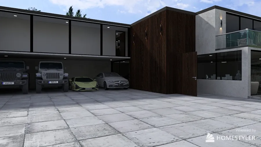 Big House II 3d design renderings