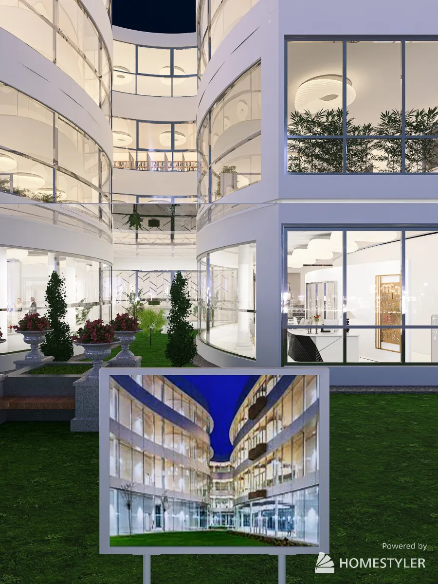 Università Luigi Bocconi - Milano - Itali 3d design renderings