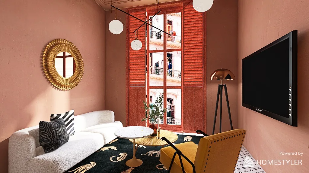 Apartment in Havana 3d design renderings