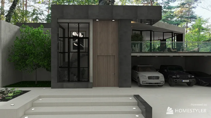 Casa Bianc 3d design renderings
