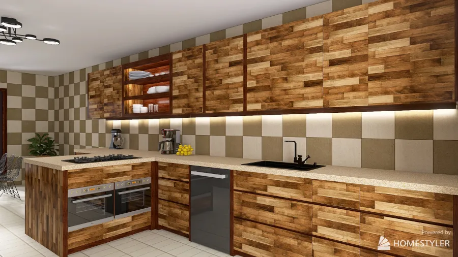 Kitchen5 3d design renderings
