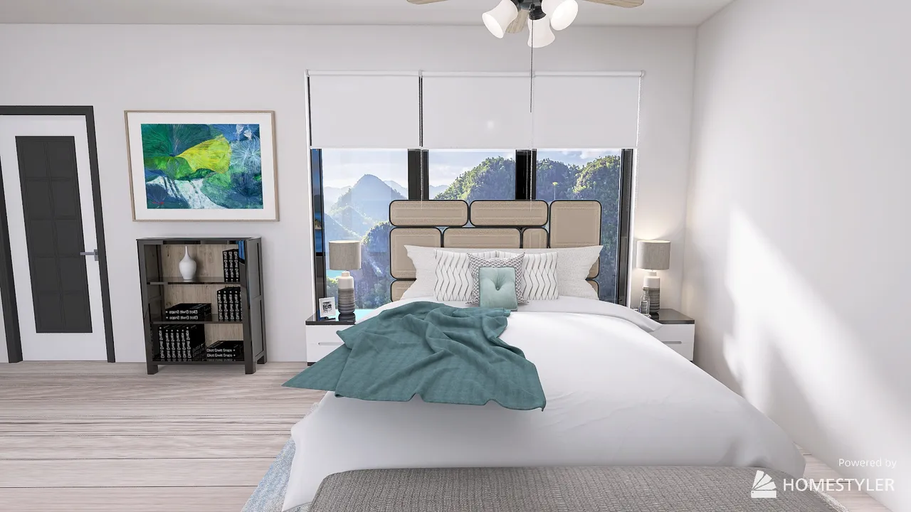 Master Suite 3d design renderings