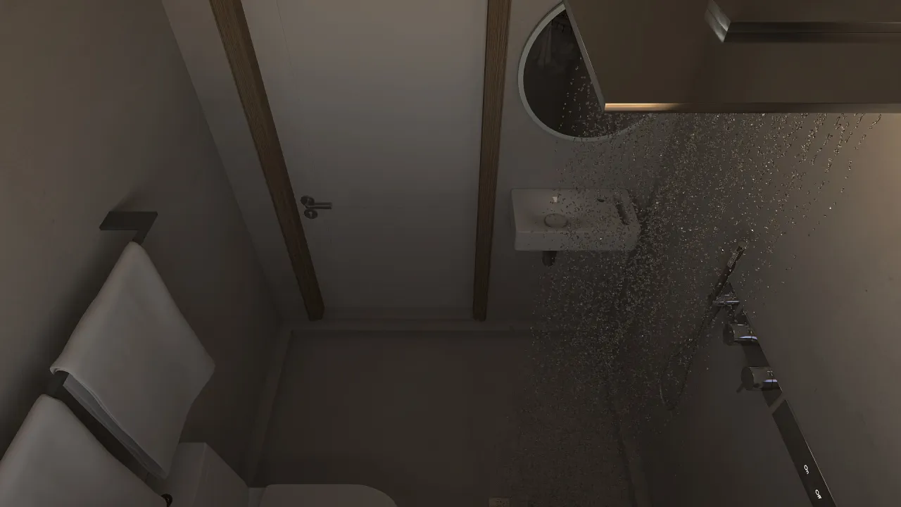 Bathroom 3d design renderings