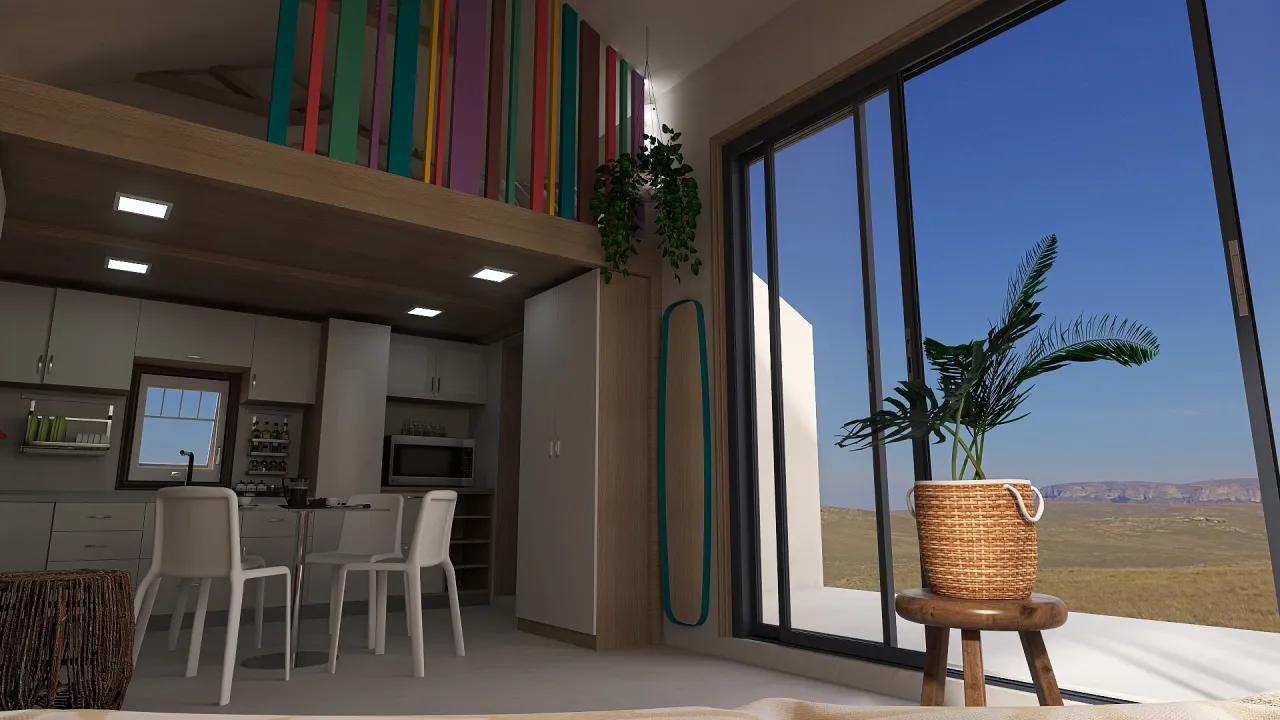 LivingDiningRoom 3d design renderings