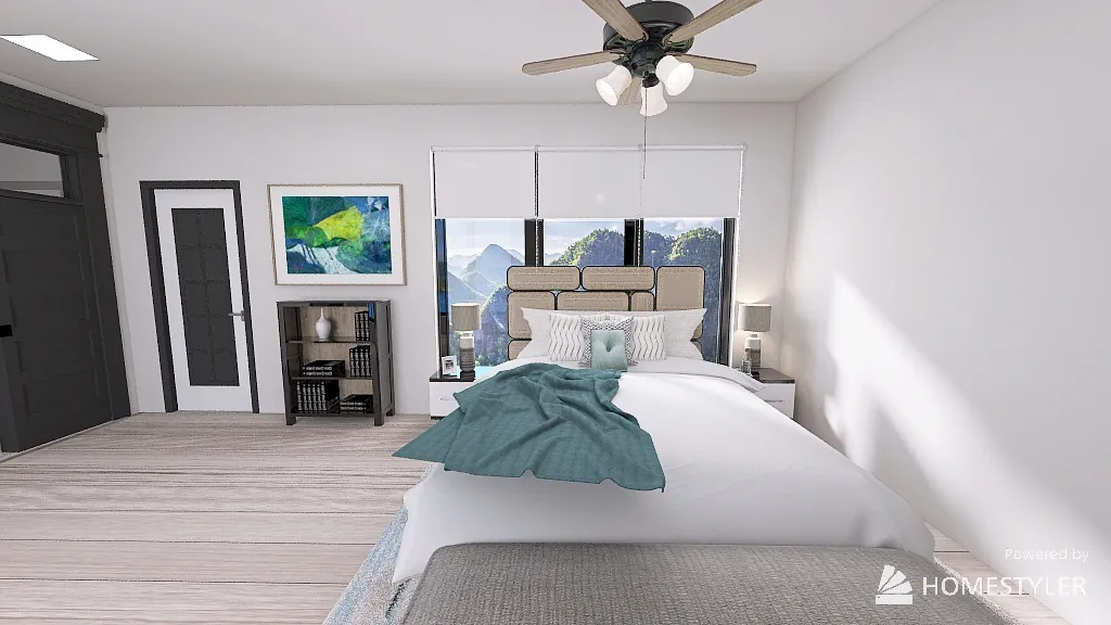 MasterBedroom 3d design renderings