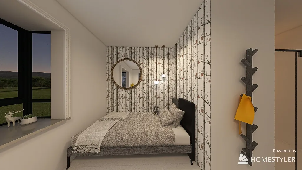 Bedroom 3d design renderings