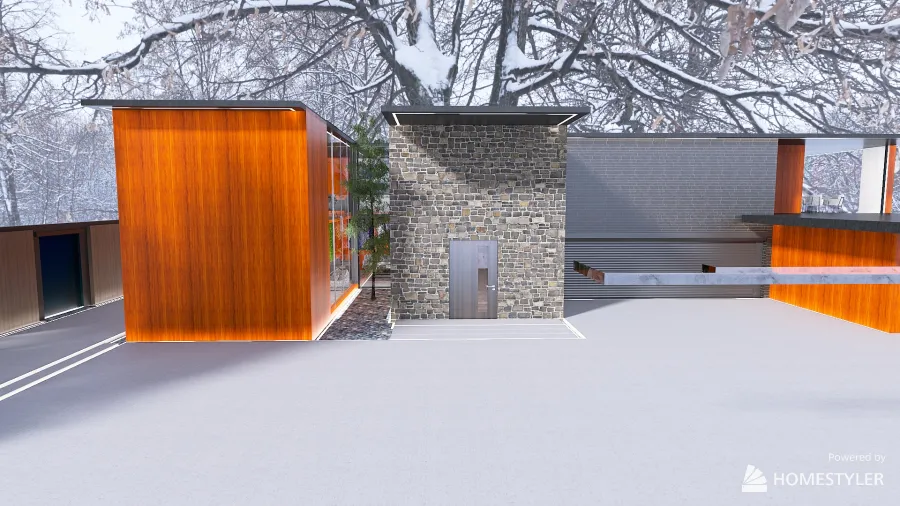 vacaciones invernales 3d design renderings