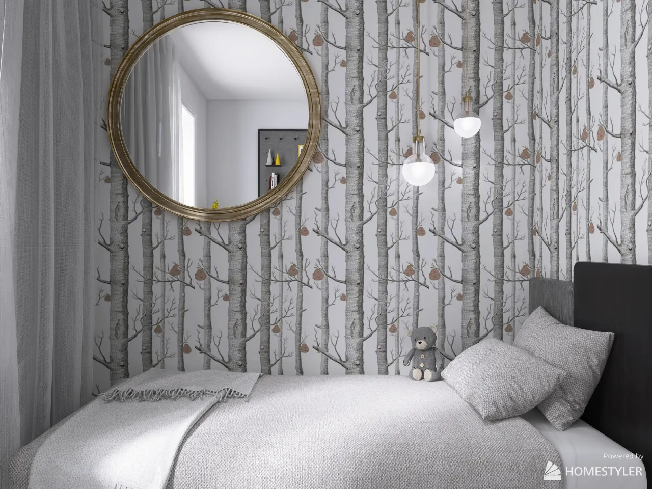 Bedroom 3d design renderings