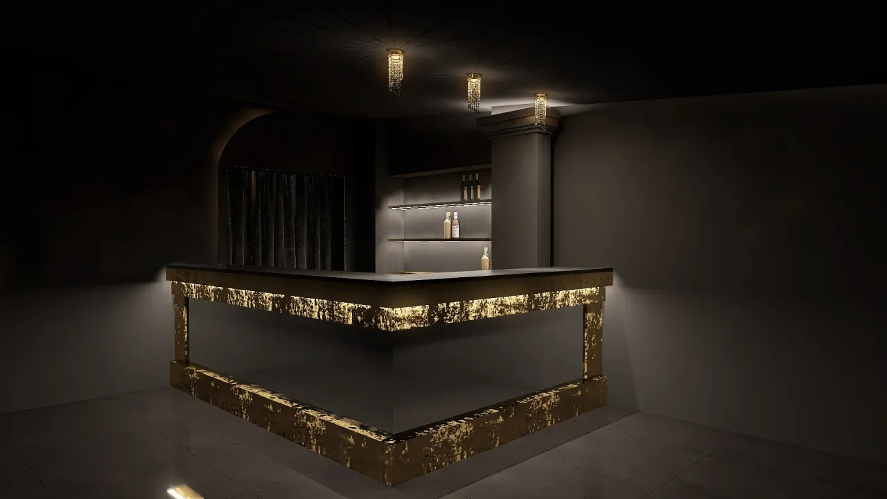 FESHEN BAR 3d design renderings