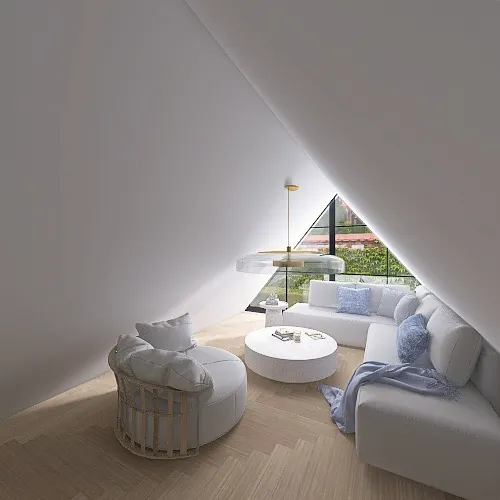 Costal Lounge Suite 3d design renderings