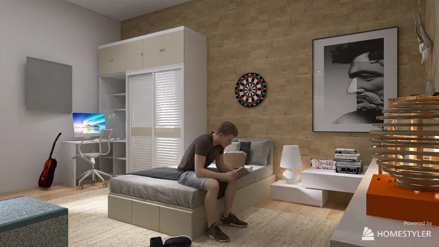 Dorm 2 3d design renderings