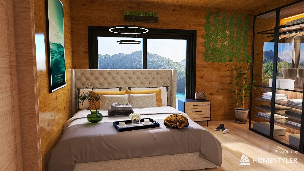 Bedroom 3d design renderings