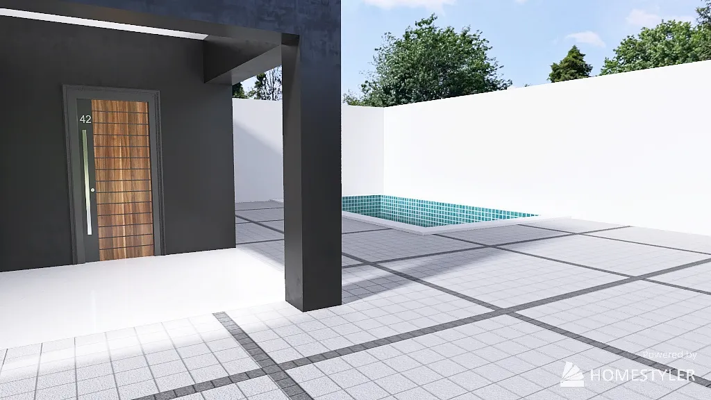 villa 4 econom 3d design renderings