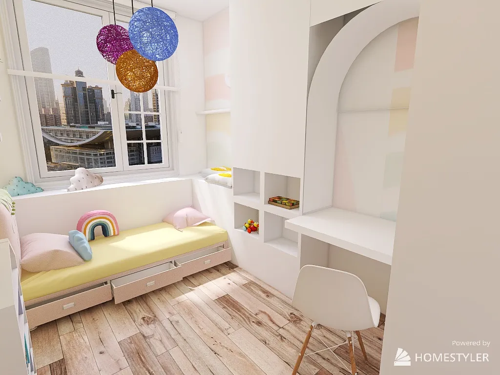 Kids room -Margarita's 3d design renderings