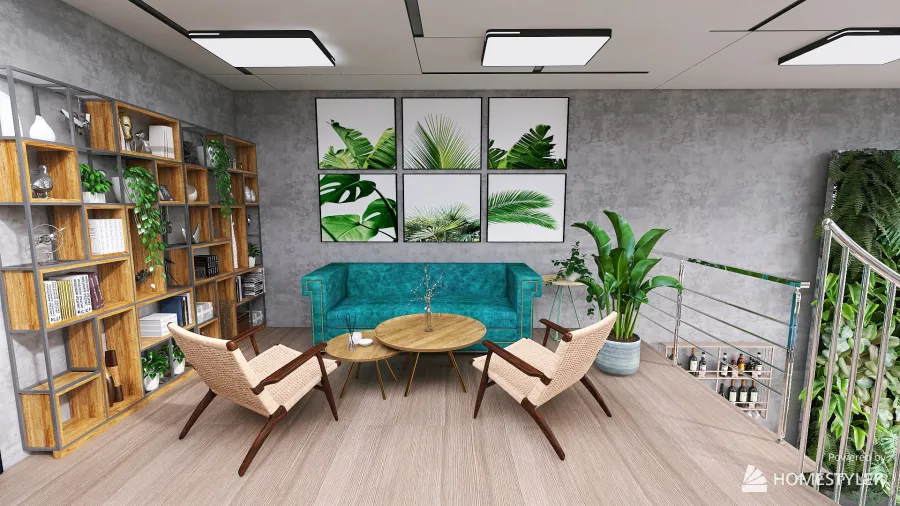 Concrete Jungle 3d design renderings