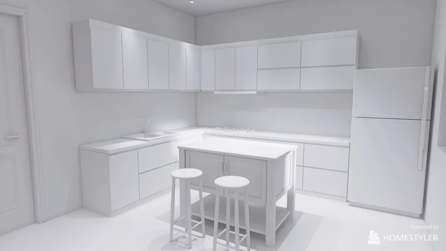 The Blank House 3d design renderings