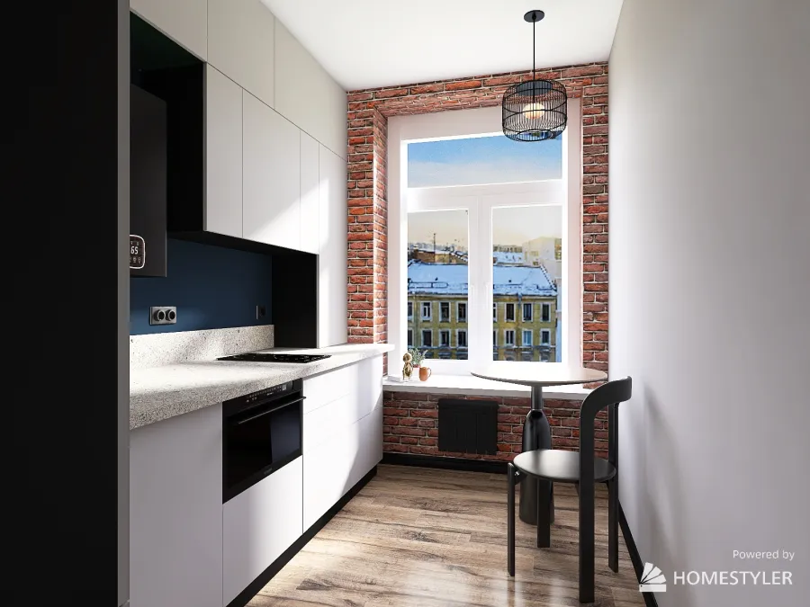 Кухня 3d design renderings