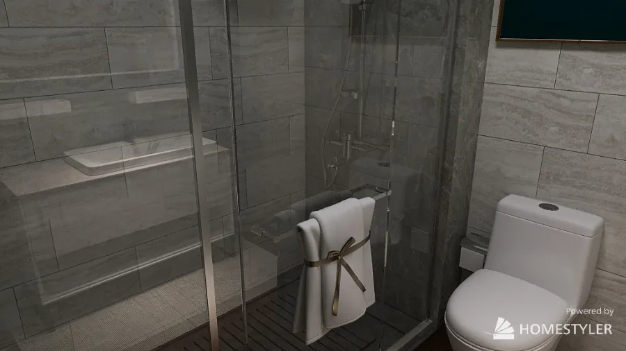 Hotel Bedroom 3d design renderings