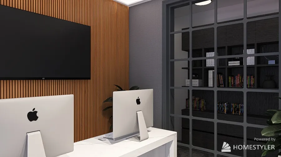 High-Floor Office 3d design renderings