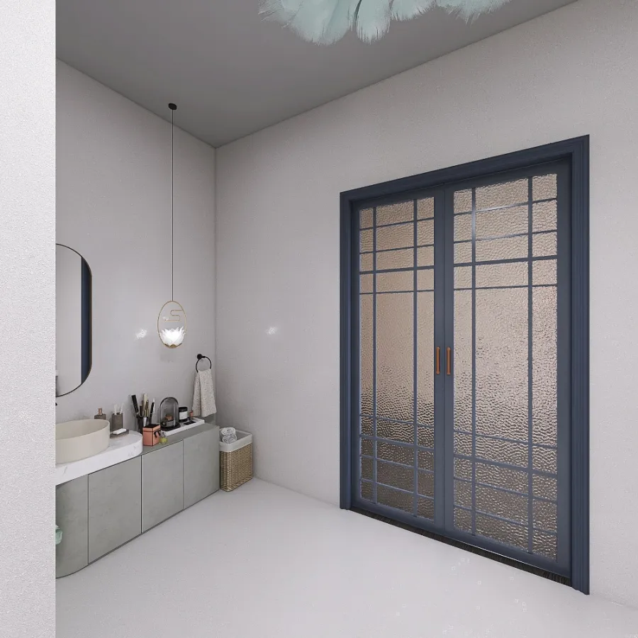 Share Bathroom 3d design renderings