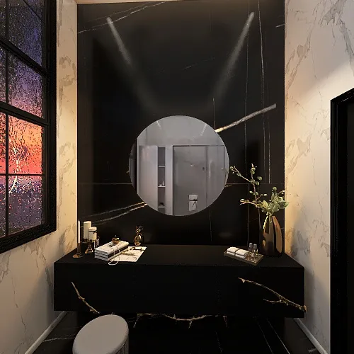 Bathroom 3d design renderings