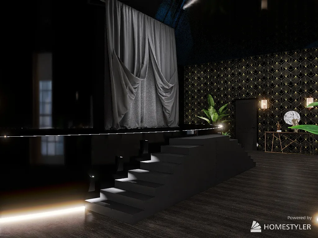 Lounge 3d design renderings