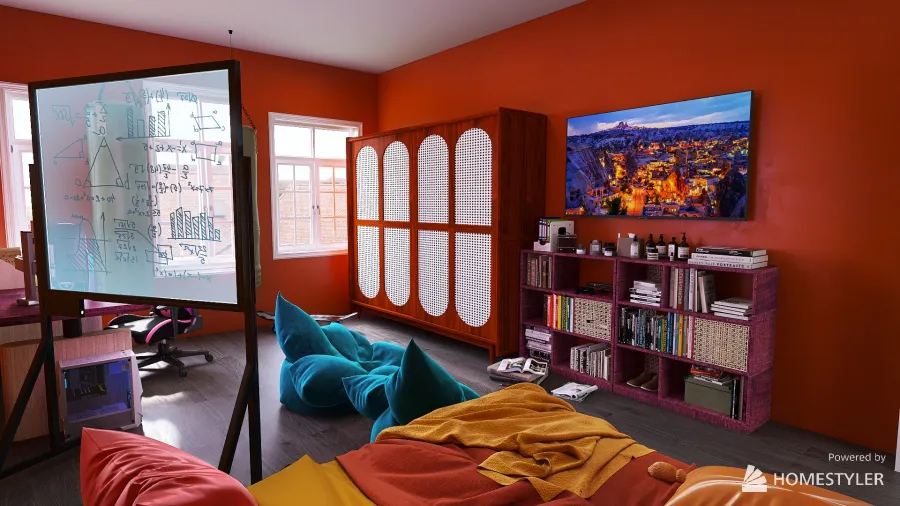 Bedroom 5. 3d design renderings