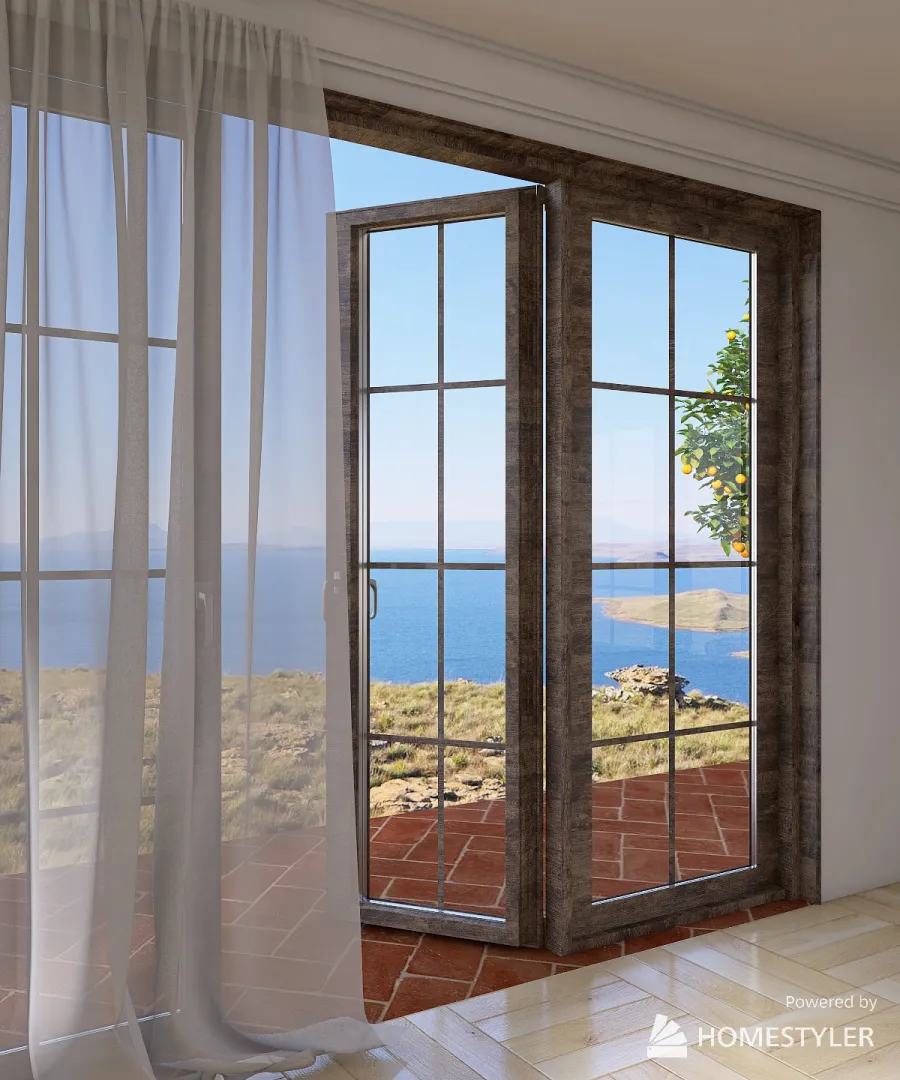 Mediterranean Getaway 3d design renderings