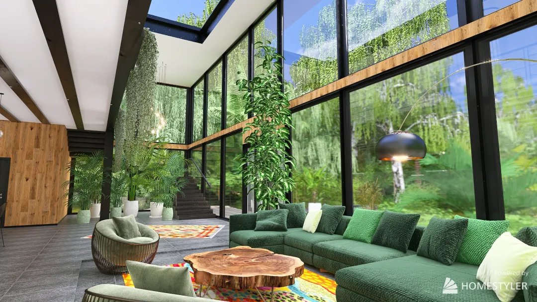 Amazon Villa 3d design renderings