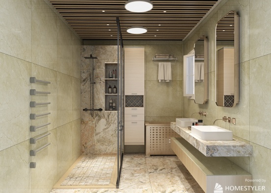 Bath Design Rendering