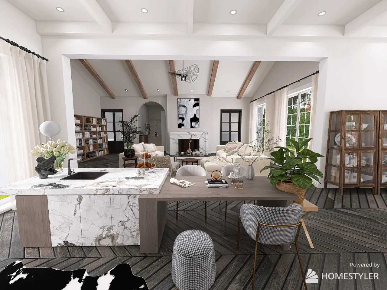 DiningRoom 3d design renderings