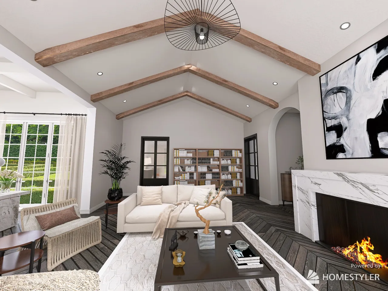 LivingRoom 3d design renderings