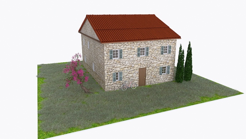 Abandoned House 3d design picture 578.76