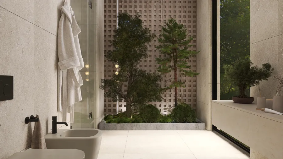 El bosque en casa 3d design renderings
