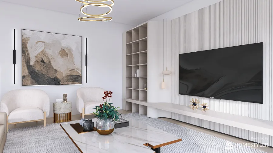 modern room/ Sala de estar 3d design renderings