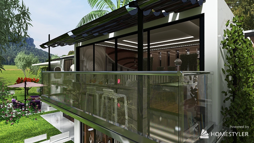 villa acquarius 3d design renderings
