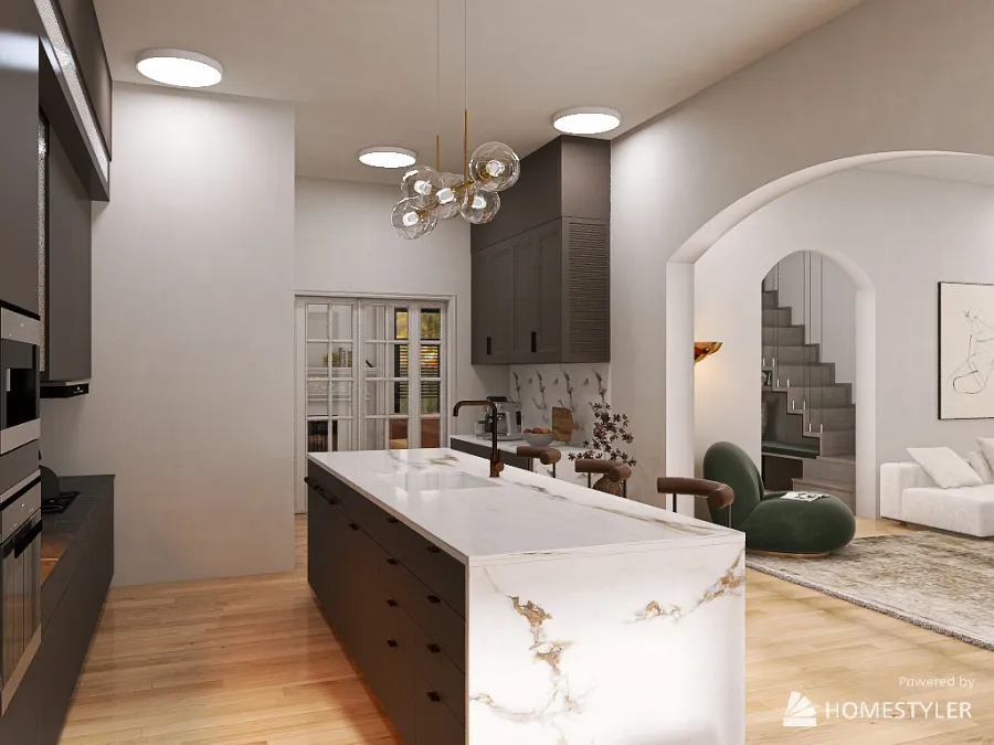 Luxury Cottage 3d design renderings