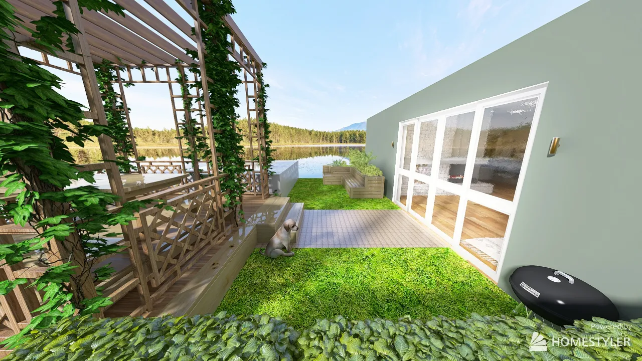 Garden Studio 3d design renderings