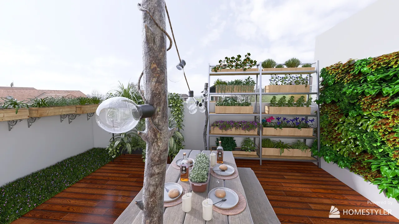 Garden Studio 3d design renderings