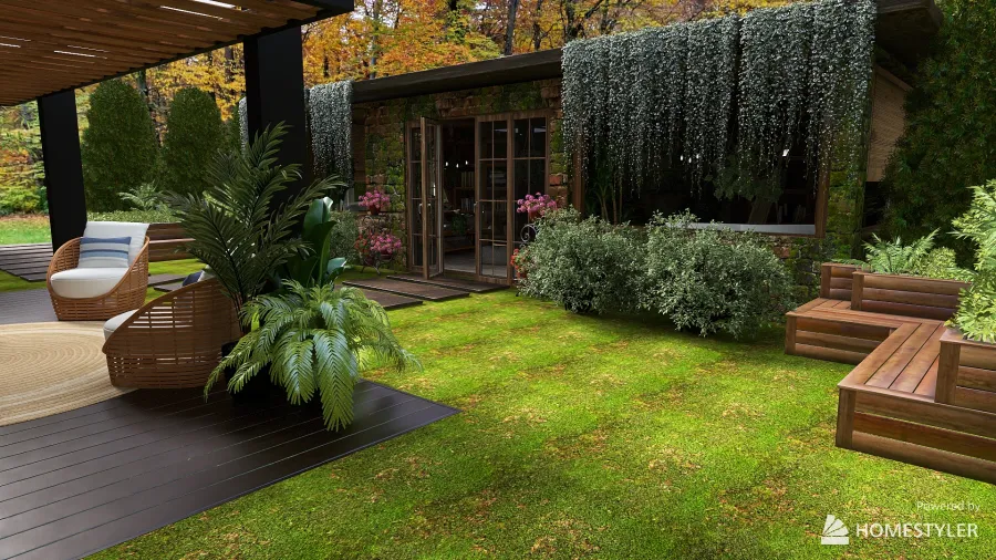 Garden Studio for web.. 3d design renderings